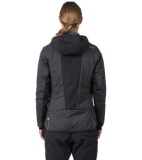 Dámska zatepľovacia hybridná bunda NAVA HOODY HANNAH anthracite