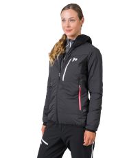 Dámska zatepľovacia hybridná bunda NAVA HOODY HANNAH anthracite