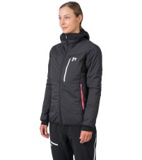 Dámska zatepľovacia hybridná bunda NAVA HOODY HANNAH anthracite