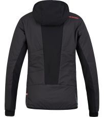 Dámska zatepľovacia hybridná bunda NAVA HOODY HANNAH anthracite