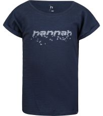 Dievčenské bavlnené tričko KAIA JR HANNAH india ink