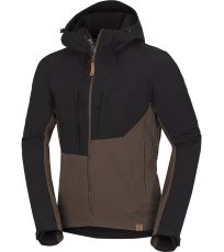 Pánska softshell bunda AUGUST NORTHFINDER hnedá