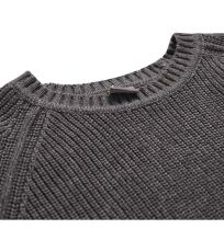 Pánsky bavlnený sveter WEREW NAX tmavo šedá