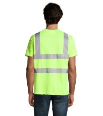 Uni bezpečnostné tričko MERCURE PRO SOĽS Neon yellow