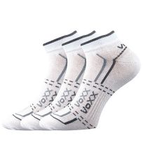 Unisex športové ponožky - 3 páry Rex 11 Voxx biela