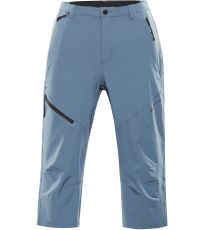 Pánské softshellové capri šortky WEDER ALPINE PRO blue mirage