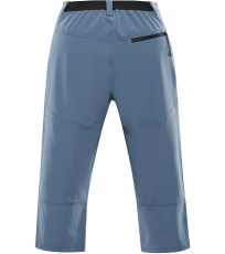 Pánské softshellové capri šortky WEDER ALPINE PRO blue mirage