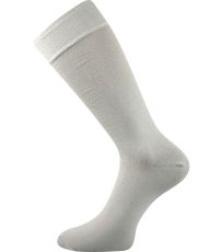 Pánske spoločenské ponožky - 3 páry Diplomat Lonka svetlo šedá