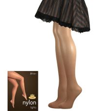Silonové ponožky NYLON 20 DEN Lady B beige