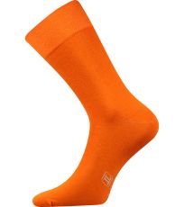 Pánske spoločenské ponožky Decolor Lonka oranžová