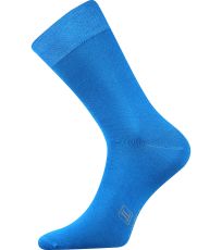 Pánske spoločenské ponožky Decolor Lonka stredne modrá