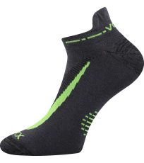 Unisex športové ponožky - 3 páry Rex 10 Voxx tmavo šedá