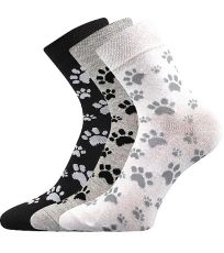 Dámske vzorované ponožky - 3 páry Xantipa 50 Boma