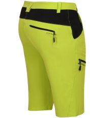 Pánske outdoorové šortky OLEC ALPINE PRO lime green