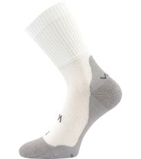 Unisex ponožky - 3 páry Barefootan froté VoXX® biela