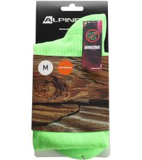 Unisex vysoké ponožky REDOVICO 2 ALPINE PRO neon green gecko