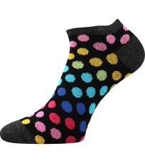 Dámske vzorované ponožky - 3 páry Piki 65 Boma mix A