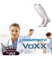 Unisex zdravotné podkolienky Medi knee Voxx biela