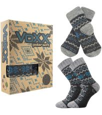 Dámske ponožky a palčiaky Trondelag set Voxx antracit melé